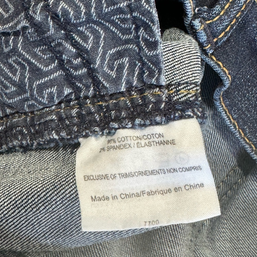 Tory Burch Super Skinny 7.5  Rise Jeans Size 25 - Picture 4 of 5